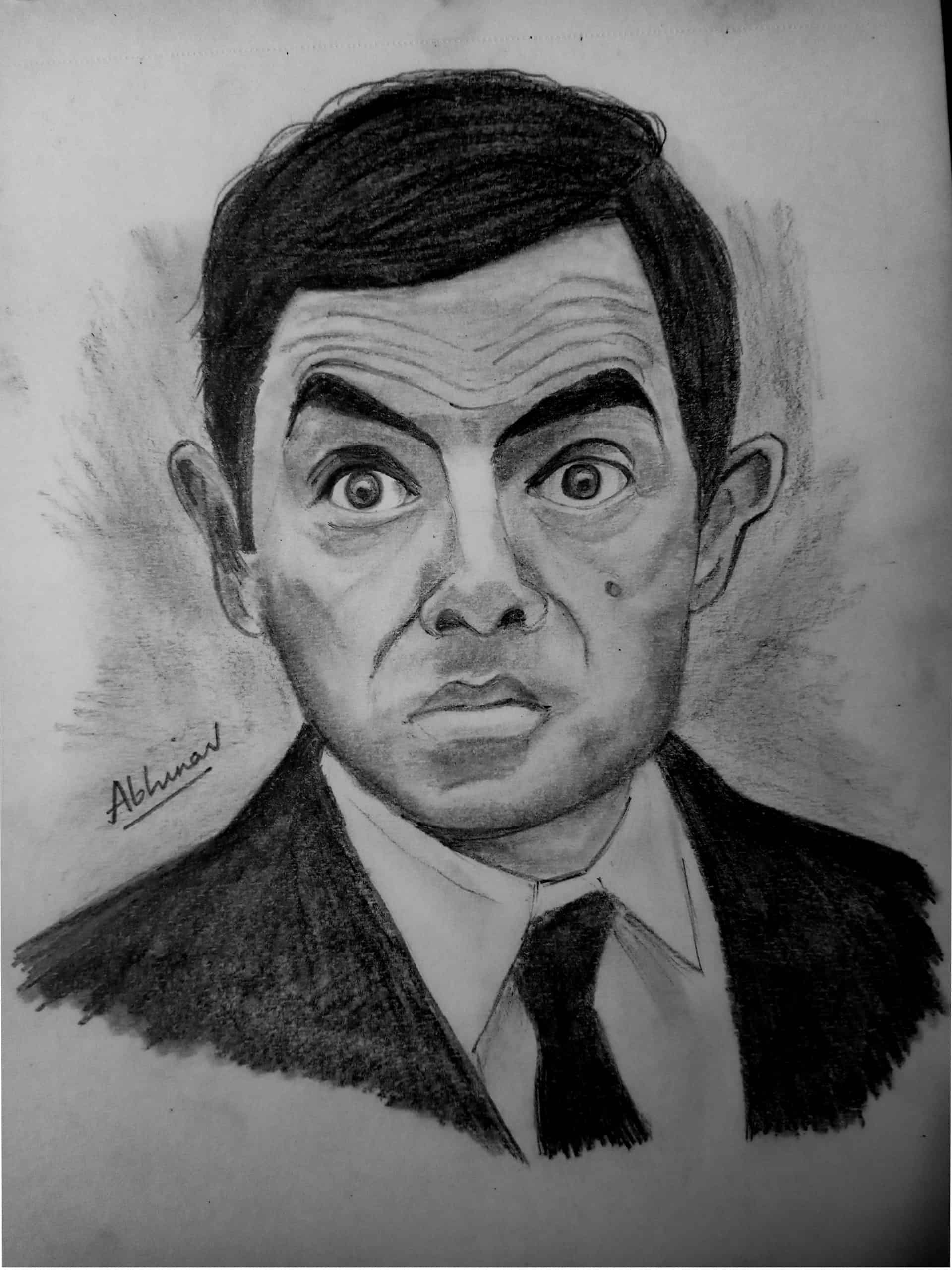 Mr Bean Sketch by schumacher7 on DeviantArt